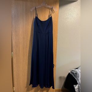 Navy Marine David’s Bridal Dress Size 6